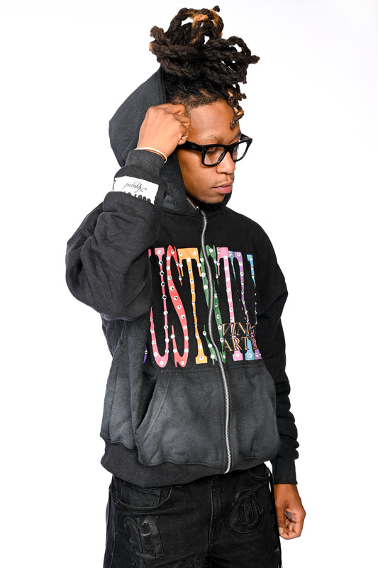 Vintage Art $ki Zip Up