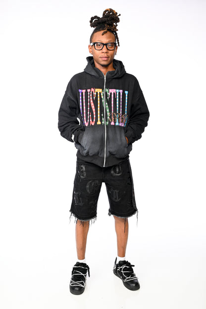 Vintage Art $ki Zip Up