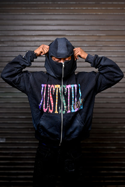 Vintage Art $ki Zip Up